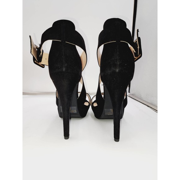 DREAM PAIRS Charlotte Open Toe High Stilettos Platform Party Heel Sandals 8.5 - Picture 5 of 9